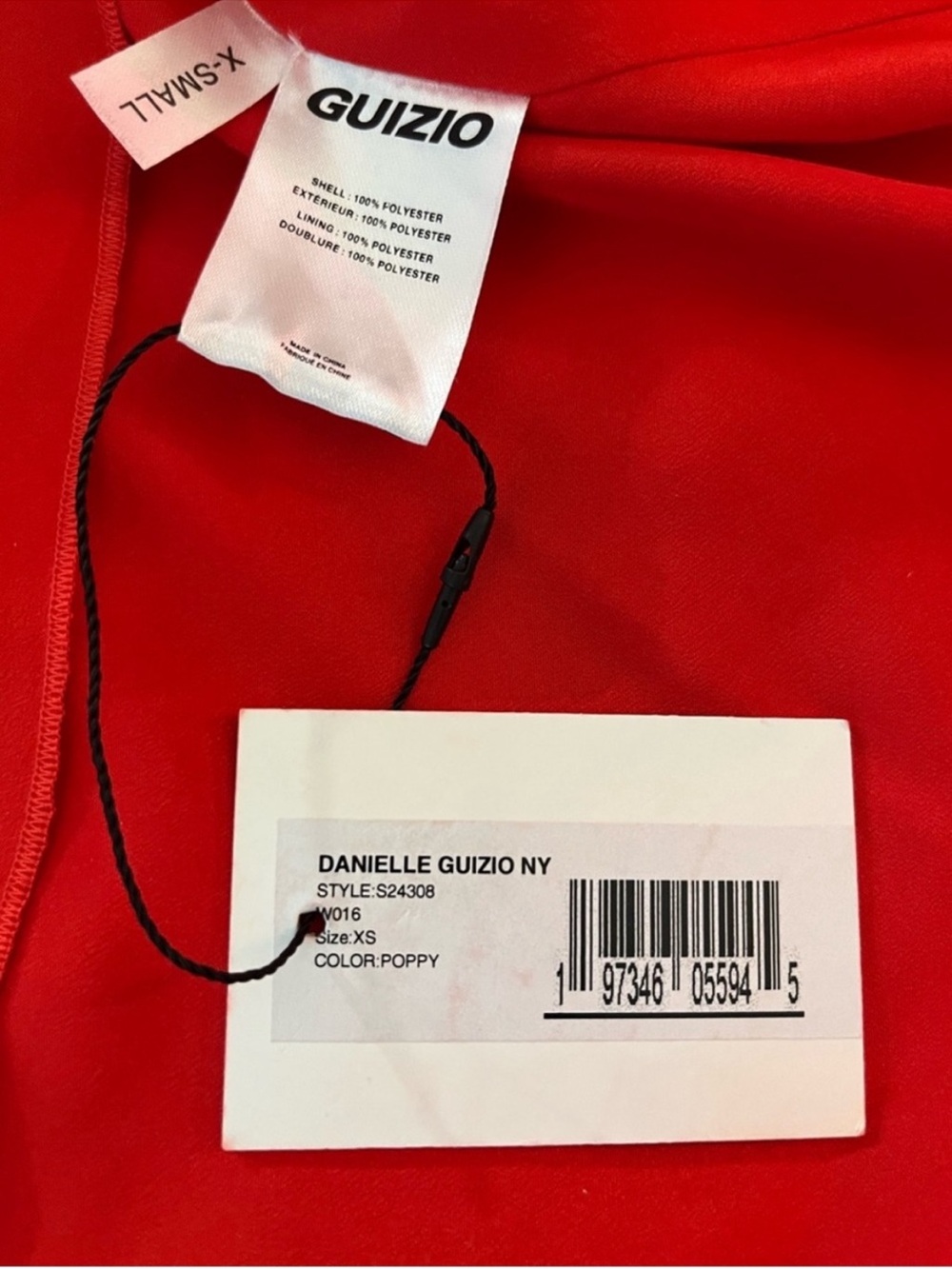 Danielle Guizio Red Midi Skirt - Picture 12 of 12